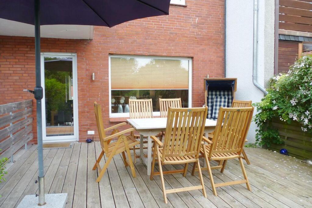 Ferienhaus Stettiner Str 4B Westerland Zewnętrze zdjęcie
